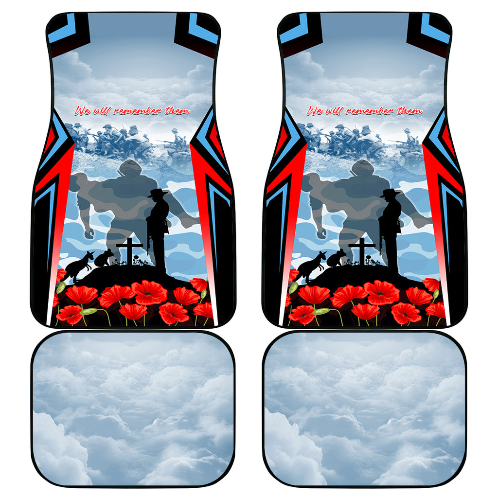 Australia ANZAC Day Car Mats Gallipoli Soldiers Simple Style