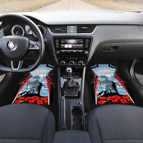 Australia ANZAC Day Car Mats Gallipoli Soldiers Simple Style
