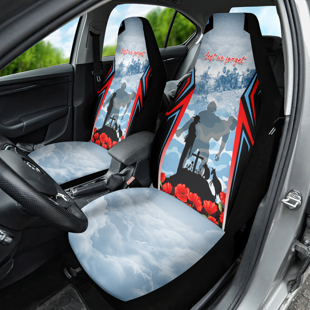Australia ANZAC Day Car Seat Cover Gallipoli Soldiers Simple Style