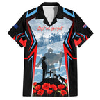 Australia ANZAC Day Family Matching Summer Maxi Dress and Hawaiian Shirt Gallipoli Soldiers Simple Style