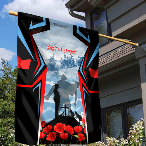 Australia ANZAC Day Garden Flag Gallipoli Soldiers Simple Style
