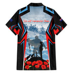 Australia ANZAC Day Hawaiian Shirt Gallipoli Soldiers Simple Style