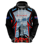 Australia ANZAC Day Hoodie Gallipoli Soldiers Simple Style