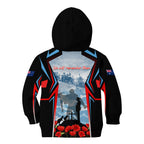 Australia ANZAC Day Kid Hoodie Gallipoli Soldiers Simple Style
