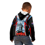 Australia ANZAC Day Kid Hoodie Gallipoli Soldiers Simple Style