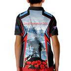 Australia ANZAC Day Kid Polo Shirt Gallipoli Soldiers Simple Style