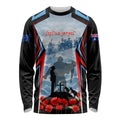 Australia ANZAC Day Long Sleeve Shirt Gallipoli Soldiers Simple Style