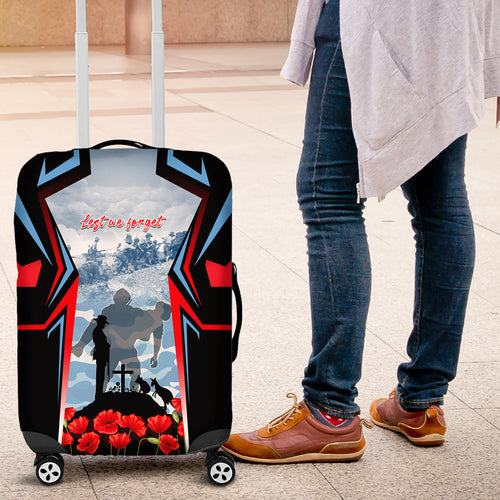 Australia ANZAC Day Luggage Cover Gallipoli Soldiers Simple Style