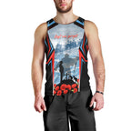Australia ANZAC Day Men Tank Top Gallipoli Soldiers Simple Style
