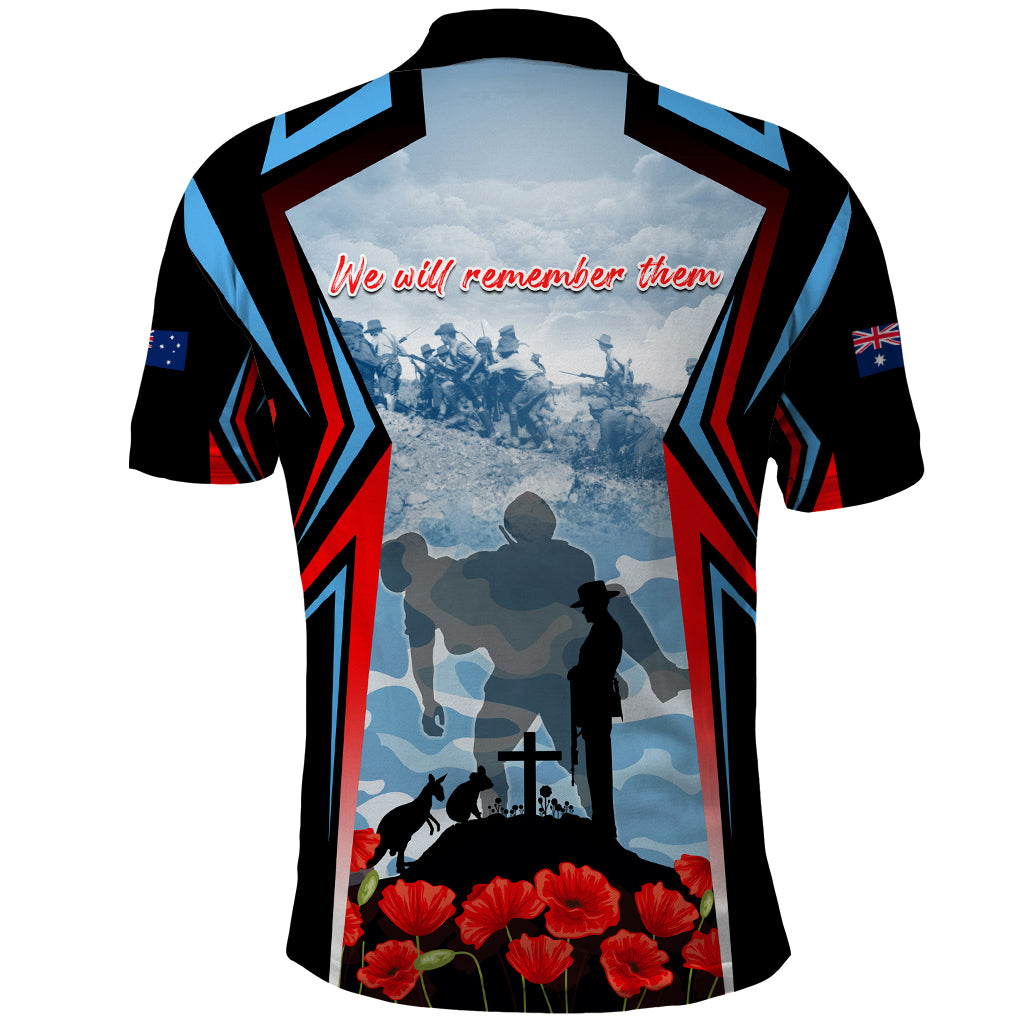 Australia ANZAC Day Polo Shirt Gallipoli Soldiers Simple Style