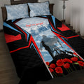 Australia ANZAC Day Quilt Bed Set Gallipoli Soldiers Simple Style