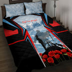 Australia ANZAC Day Quilt Bed Set Gallipoli Soldiers Simple Style