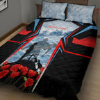 Australia ANZAC Day Quilt Bed Set Gallipoli Soldiers Simple Style