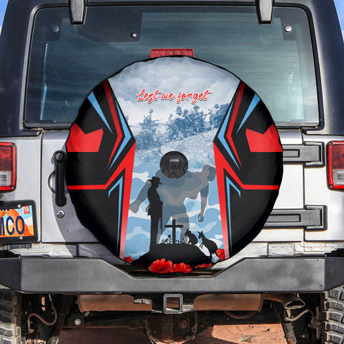 Australia ANZAC Day Spare Tire Cover Gallipoli Soldiers Simple Style