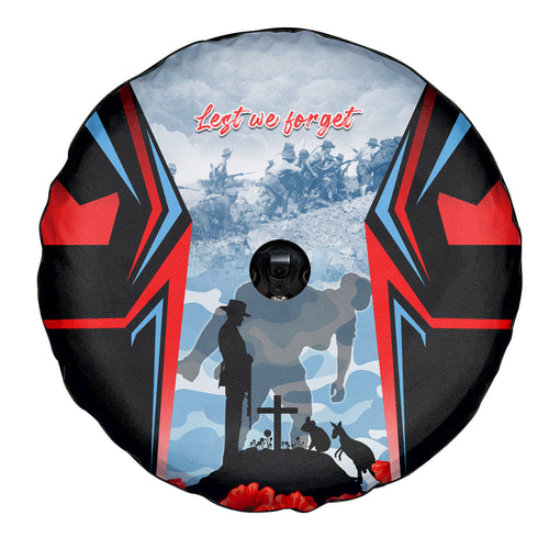 Australia ANZAC Day Spare Tire Cover Gallipoli Soldiers Simple Style