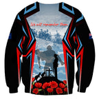 Australia ANZAC Day Sweatshirt Gallipoli Soldiers Simple Style