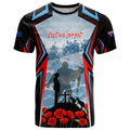 Australia ANZAC Day T Shirt Gallipoli Soldiers Simple Style