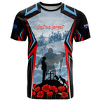 Australia ANZAC Day T Shirt Gallipoli Soldiers Simple Style