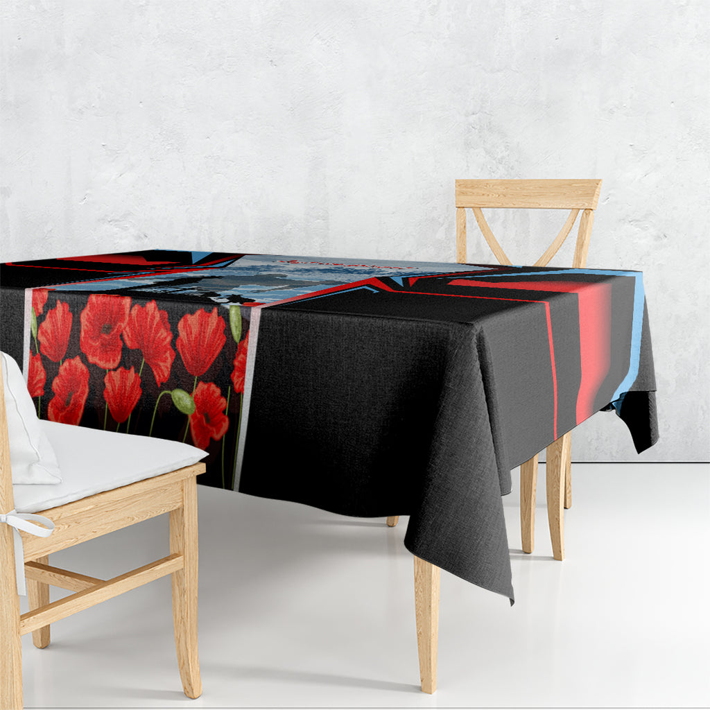 Australia ANZAC Day Tablecloth Gallipoli Soldiers Simple Style