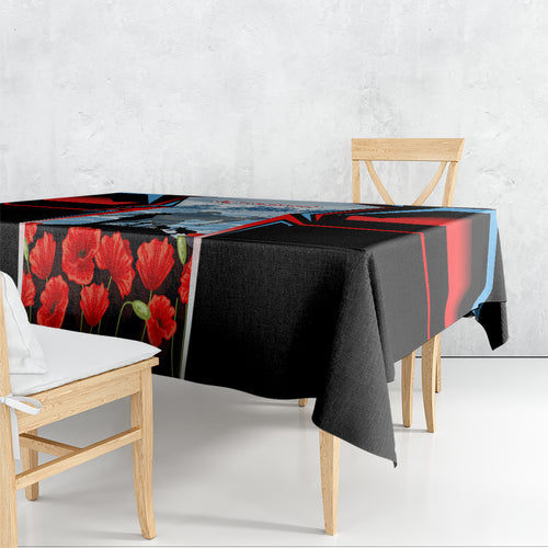 Australia ANZAC Day Tablecloth Gallipoli Soldiers Simple Style