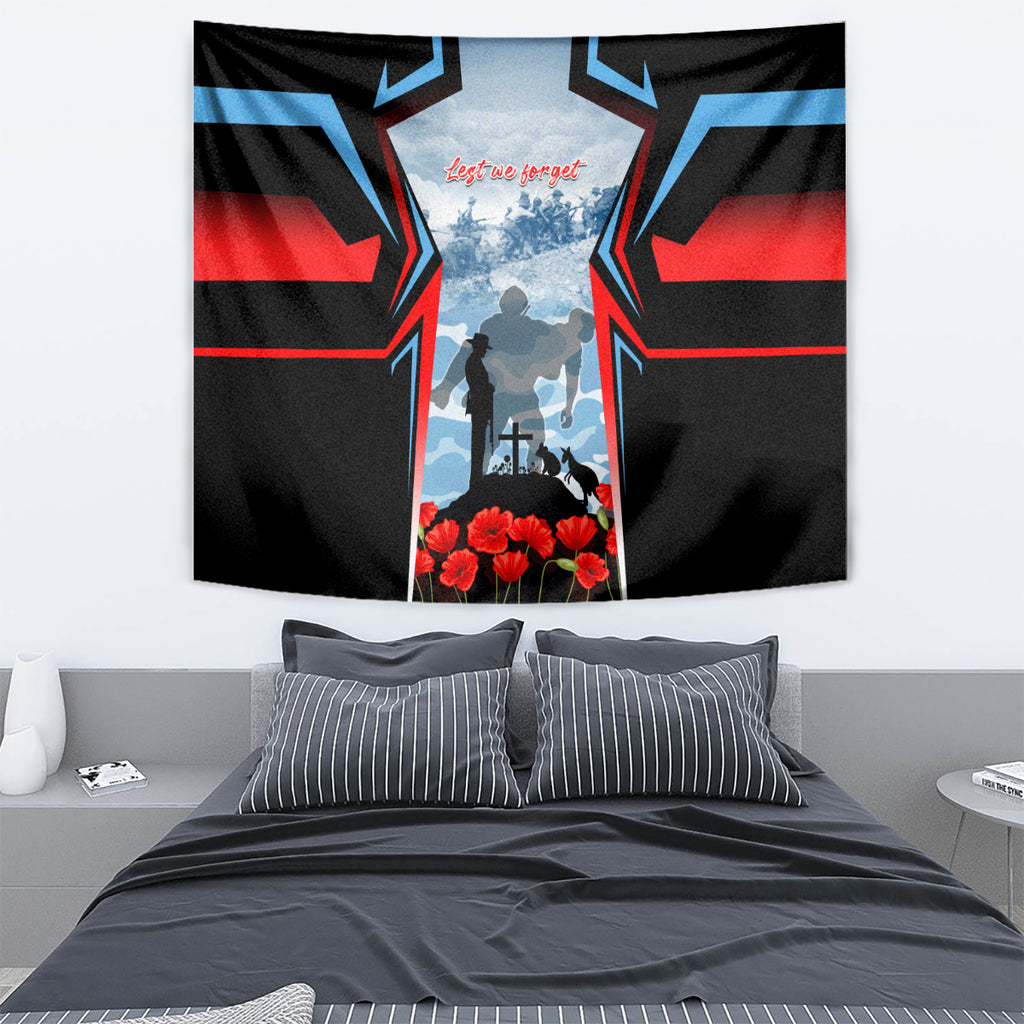 Australia ANZAC Day Tapestry Gallipoli Soldiers Simple Style
