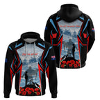 Australia ANZAC Day Zip Hoodie Gallipoli Soldiers Simple Style