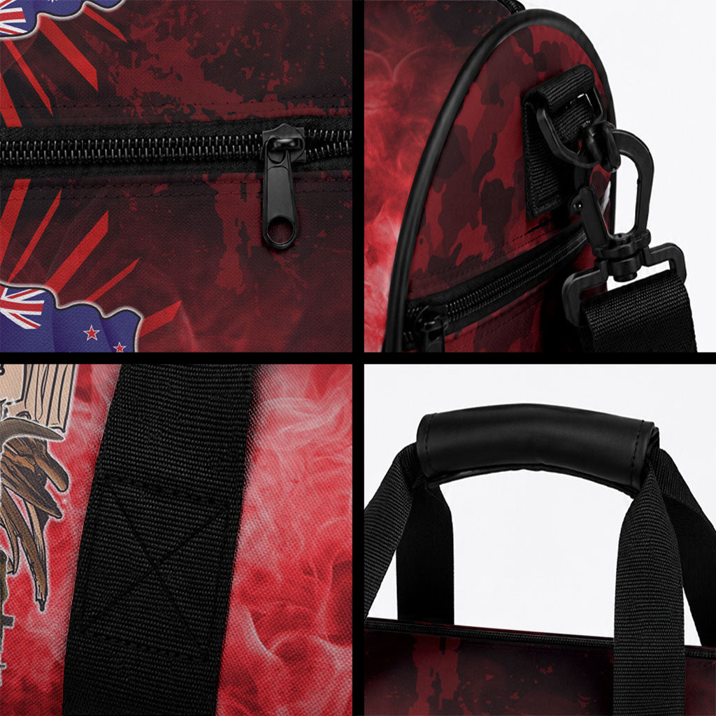 Australia And New Zealand ANZAC Day Duffle Bag Soldiers Lest We Forget