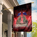 Australia And New Zealand ANZAC Day Garden Flag Soldiers Lest We Forget