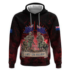 Australia And New Zealand ANZAC Day Hoodie Soldiers Lest We Forget