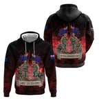 Australia And New Zealand ANZAC Day Hoodie Soldiers Lest We Forget