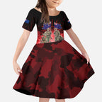 Australia And New Zealand ANZAC Day Kid Short Sleeve Dress Soldiers Lest We Forget