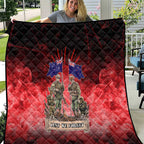 Australia And New Zealand ANZAC Day Quilt Soldiers Lest We Forget