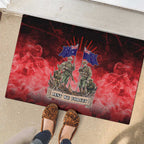 Australia And New Zealand ANZAC Day Rubber Doormat Soldiers Lest We Forget