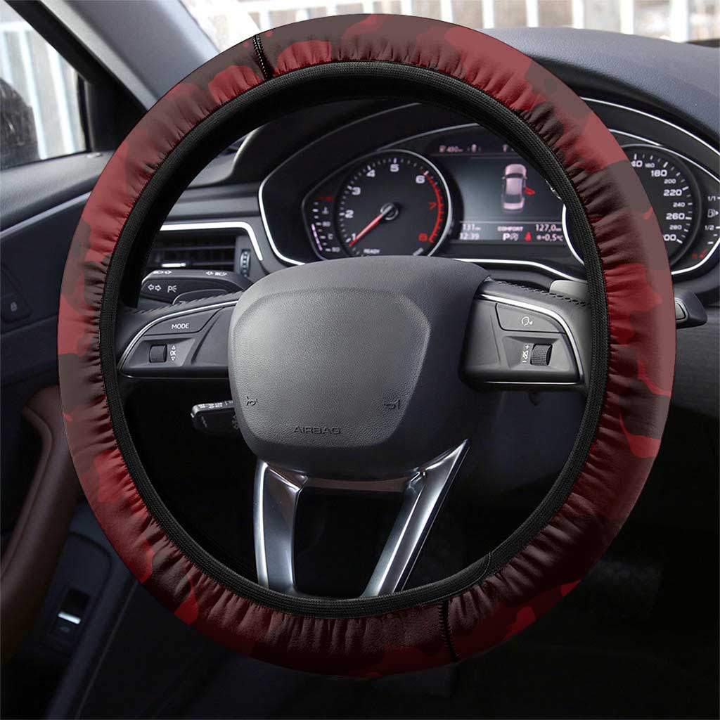 Australia And New Zealand ANZAC Day Steering Wheel Cover Soldiers Lest We Forget
