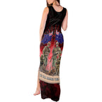 Australia And New Zealand ANZAC Day Tank Maxi Dress Soldiers Lest We Forget