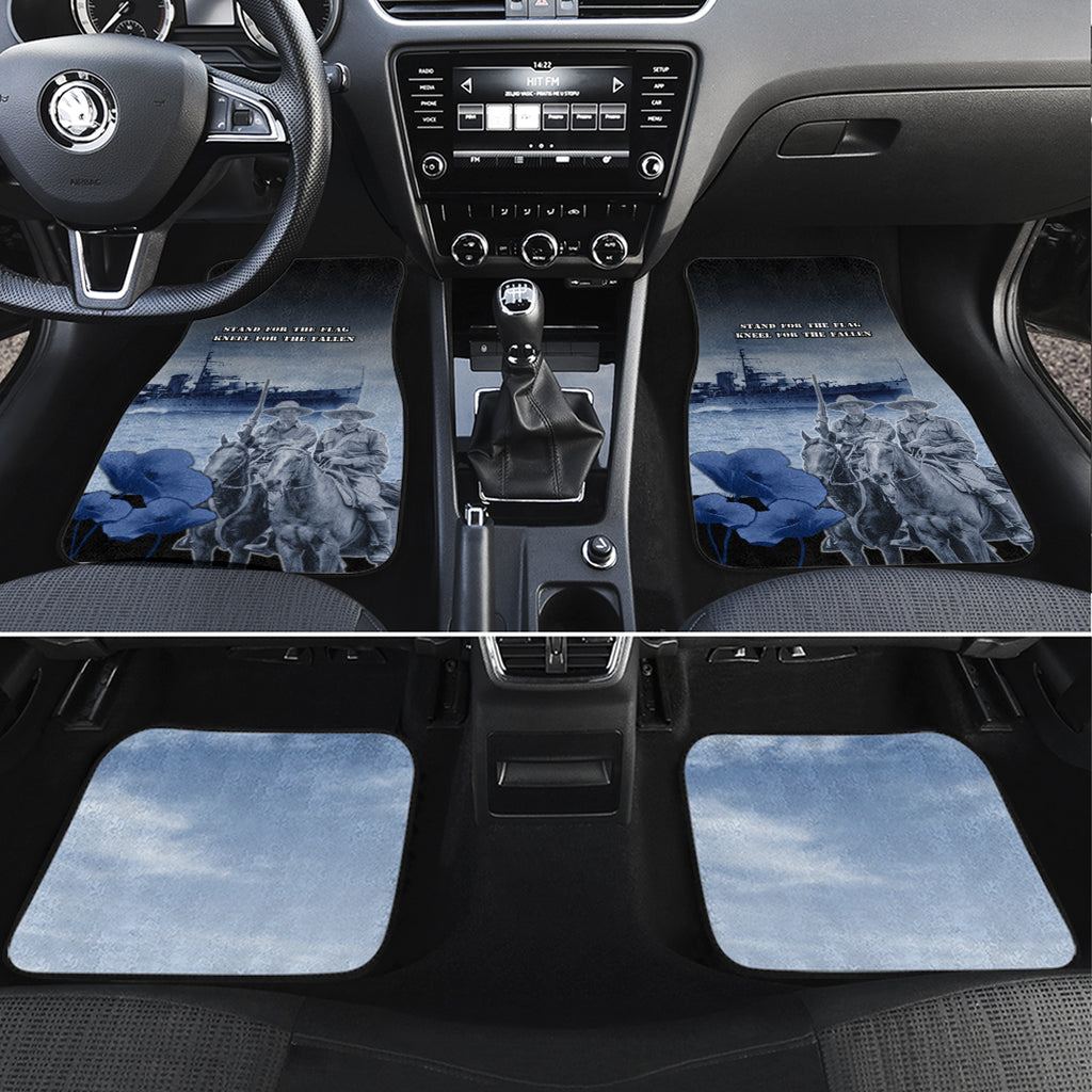 New Zealand ANZAC Day Car Mats HMNZS Achilles We Will Remember Them
