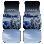 New Zealand ANZAC Day Car Mats HMNZS Achilles We Will Remember Them