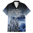 New Zealand ANZAC Day Hawaiian Shirt HMNZS Achilles We Will Remember Them