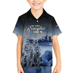 New Zealand ANZAC Day Hawaiian Shirt HMNZS Achilles We Will Remember Them