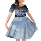 New Zealand ANZAC Day Kid Short Sleeve Dress HMNZS Achilles We Will Remember Them