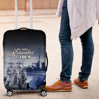 New Zealand ANZAC Day Luggage Cover HMNZS Achilles We Will Remember Them