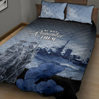 New Zealand ANZAC Day Quilt Bed Set HMNZS Achilles We Will Remember Them