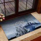 New Zealand ANZAC Day Rubber Doormat HMNZS Achilles We Will Remember Them
