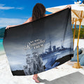 New Zealand ANZAC Day Sarong HMNZS Achilles We Will Remember Them