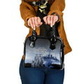 New Zealand ANZAC Day Shoulder Handbag HMNZS Achilles We Will Remember Them
