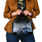 New Zealand ANZAC Day Shoulder Handbag HMNZS Achilles We Will Remember Them