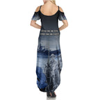 New Zealand ANZAC Day Summer Maxi Dress HMNZS Achilles We Will Remember Them
