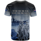 New Zealand ANZAC Day T Shirt HMNZS Achilles We Will Remember Them
