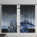 New Zealand ANZAC Day Window Curtain HMNZS Achilles We Will Remember Them
