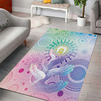 Aussie NAIDOC Week Area Rug Pastel Aboriginal Dot Art